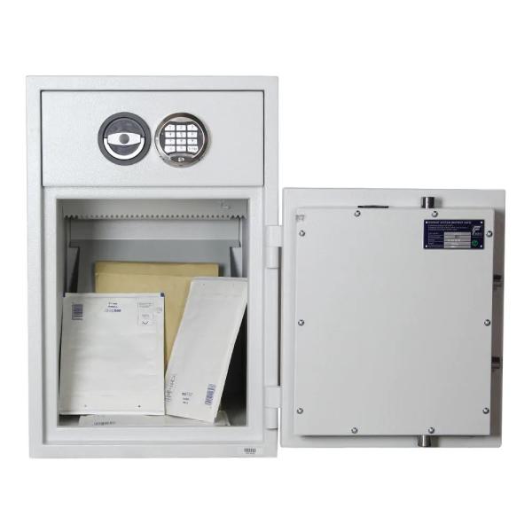 Rottner Schubladentresor D1 65 EL/EL lichtgrau T06172